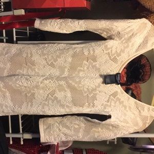 bebe quarter sleeve dress